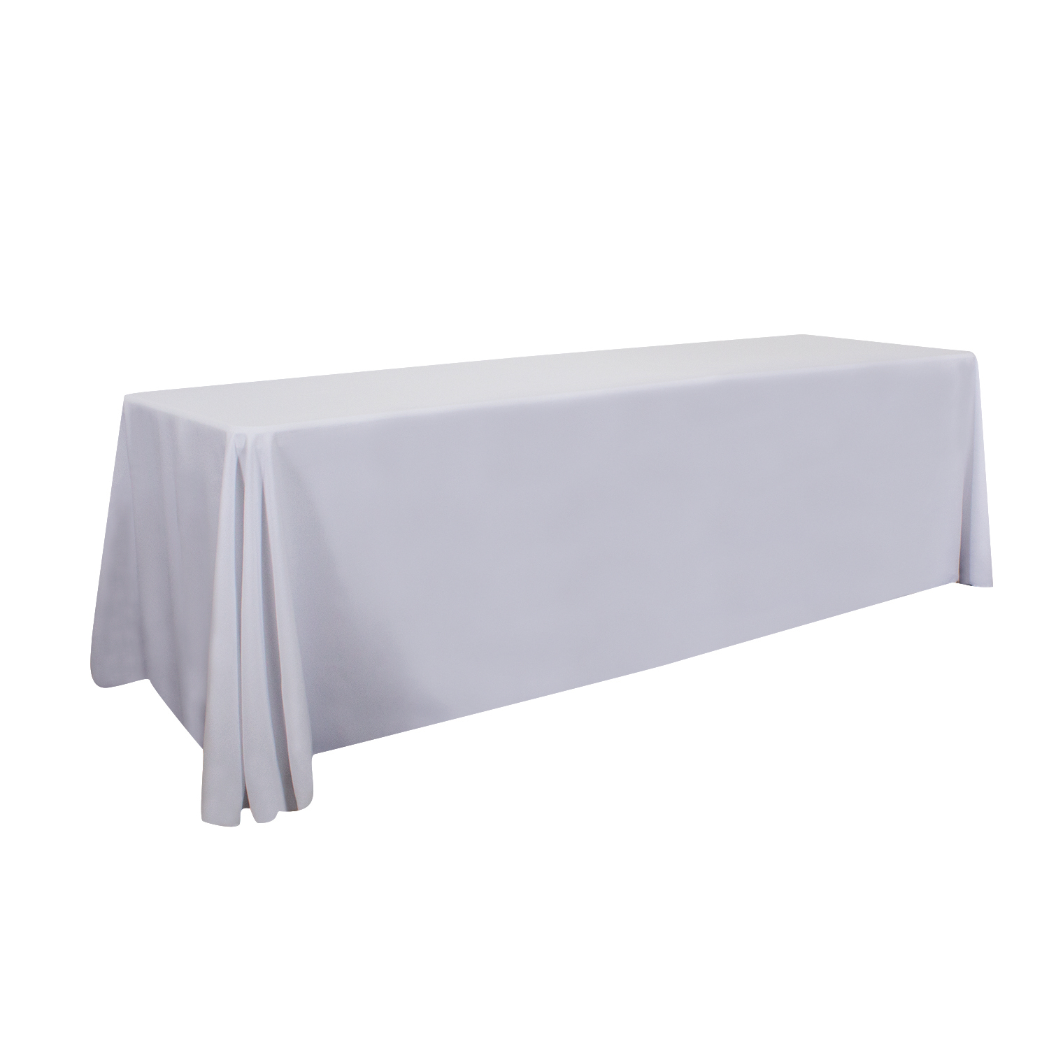 8' Stain-Resistant 4-Sided Table Throw (Unimprinted) 5