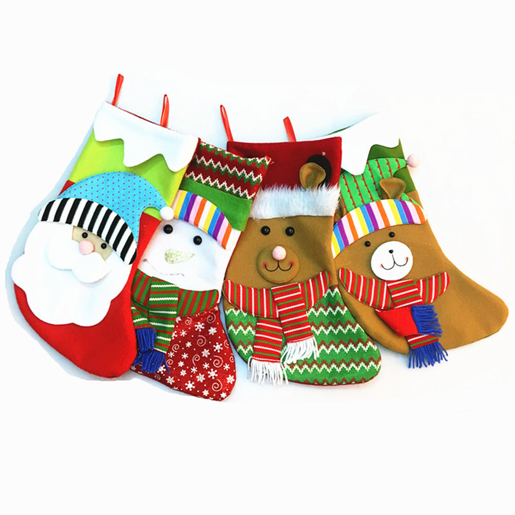 Decorated Christmas Stockings 2