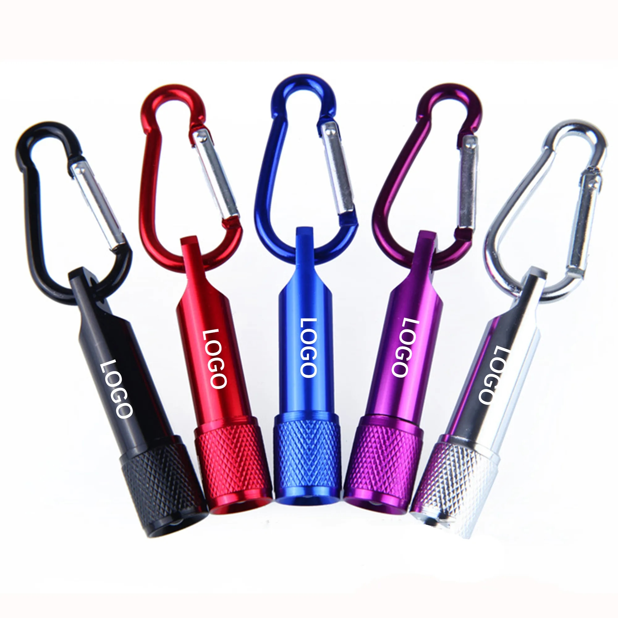 Emergency Flashlight With Carabiner