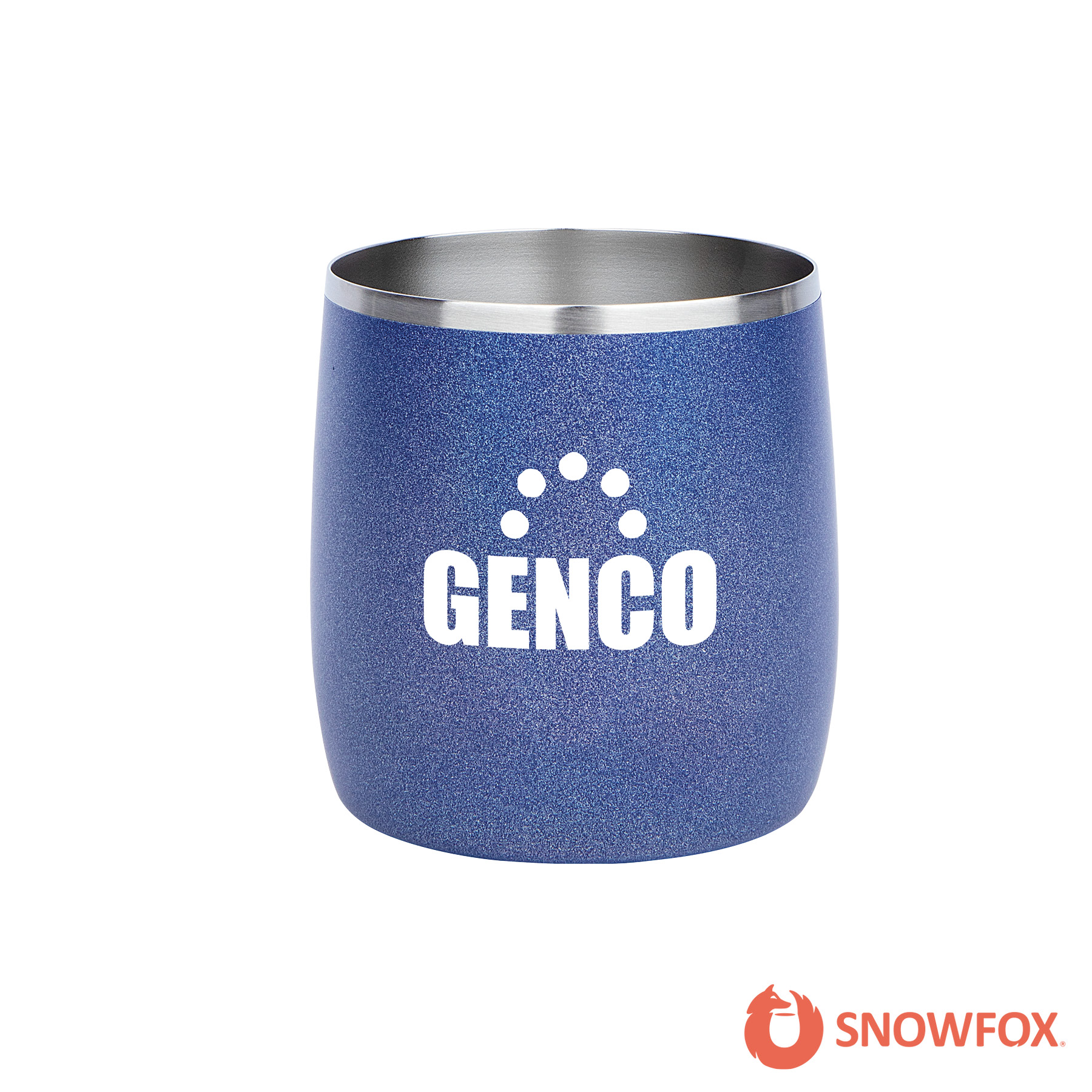 Snowfox® 11 oz. Shimmer Finish Vacuum Insulated Whiskey Rocks Tumbler 14