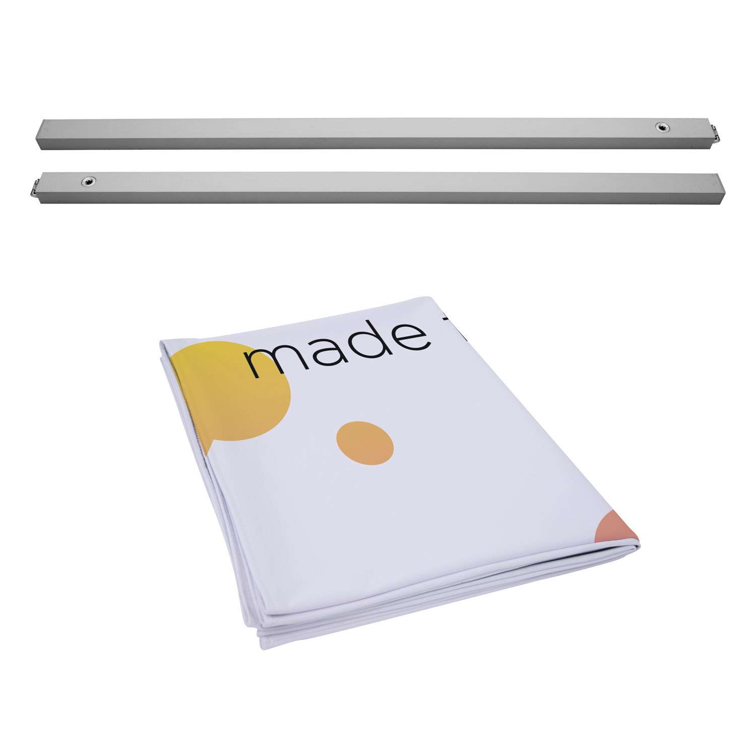 Flex Banner Display Replacement Graphic Banner and Rails Add-On 2