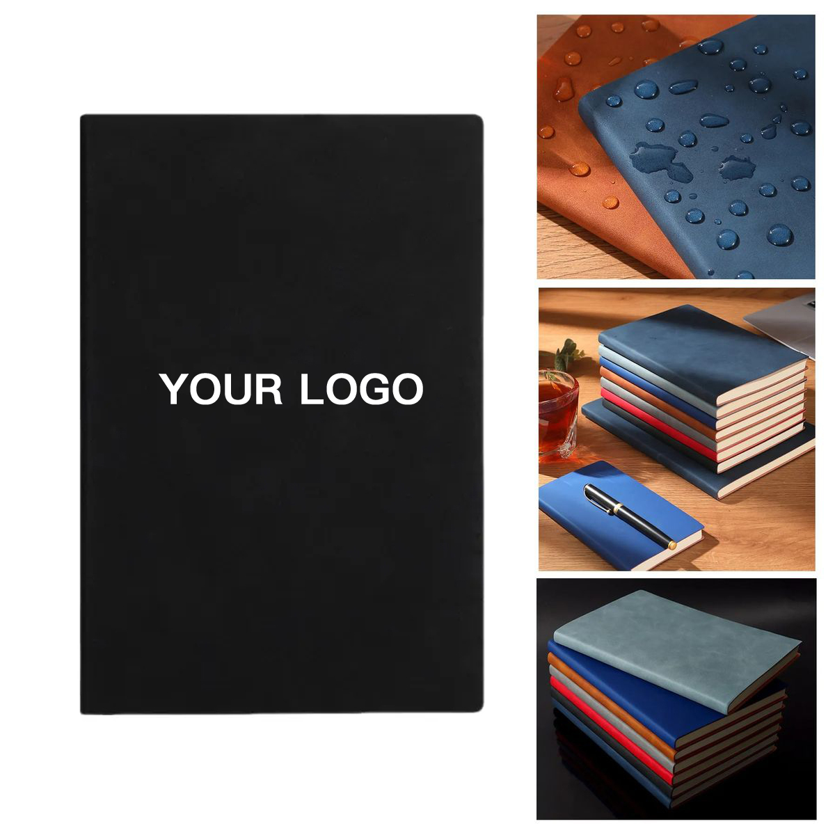 PU Leather Notebook with 200 Lined Pages 5
