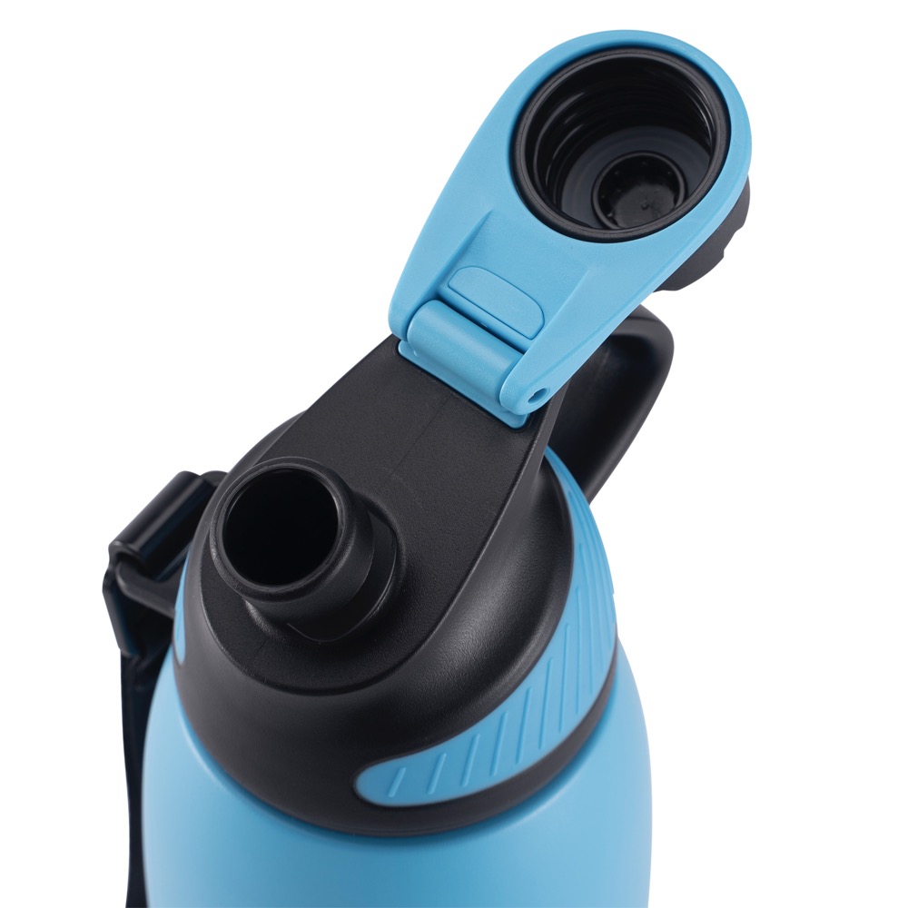 34oz. S/S insulated sports water bottle with spout lid 17