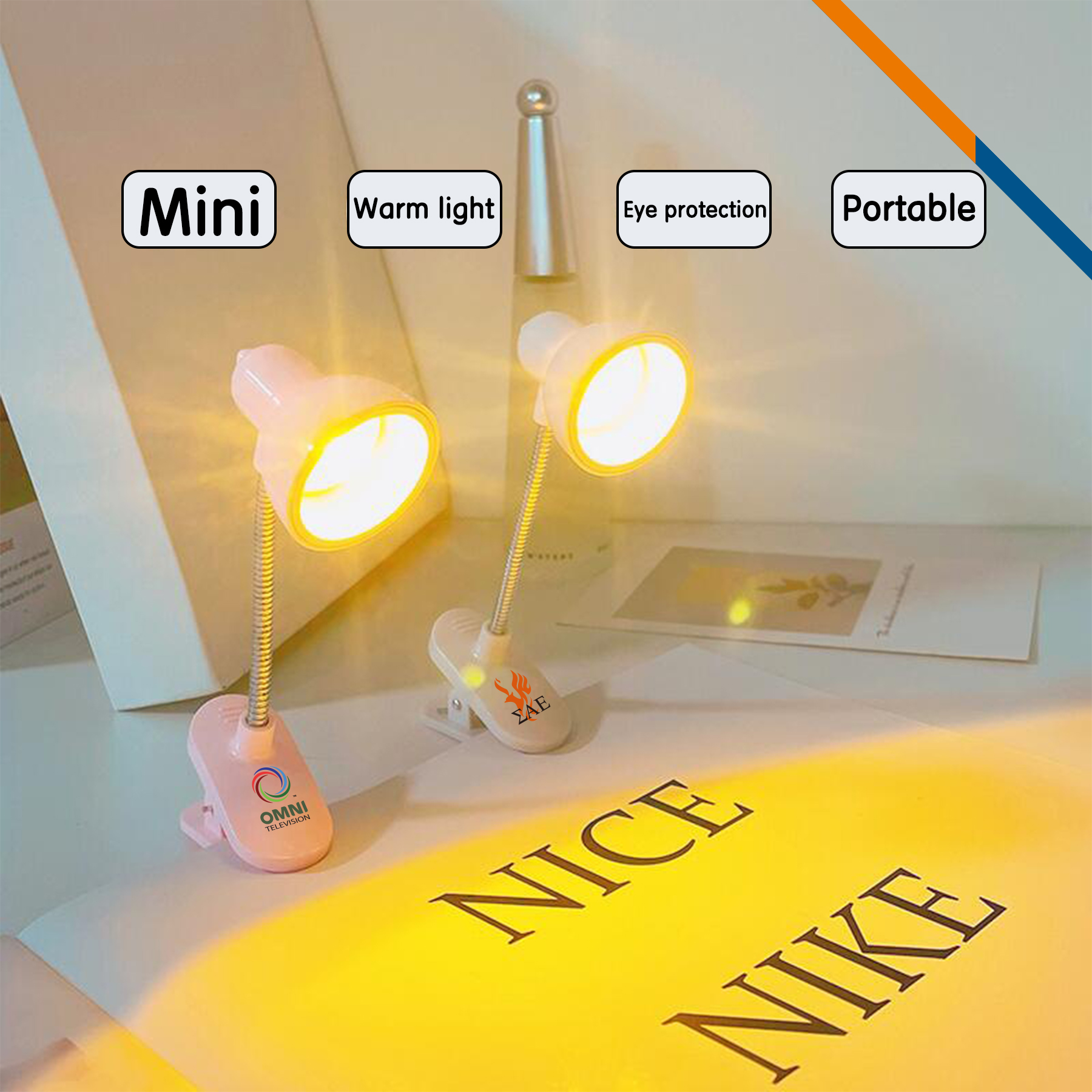 Ensco Mini Book Light 4