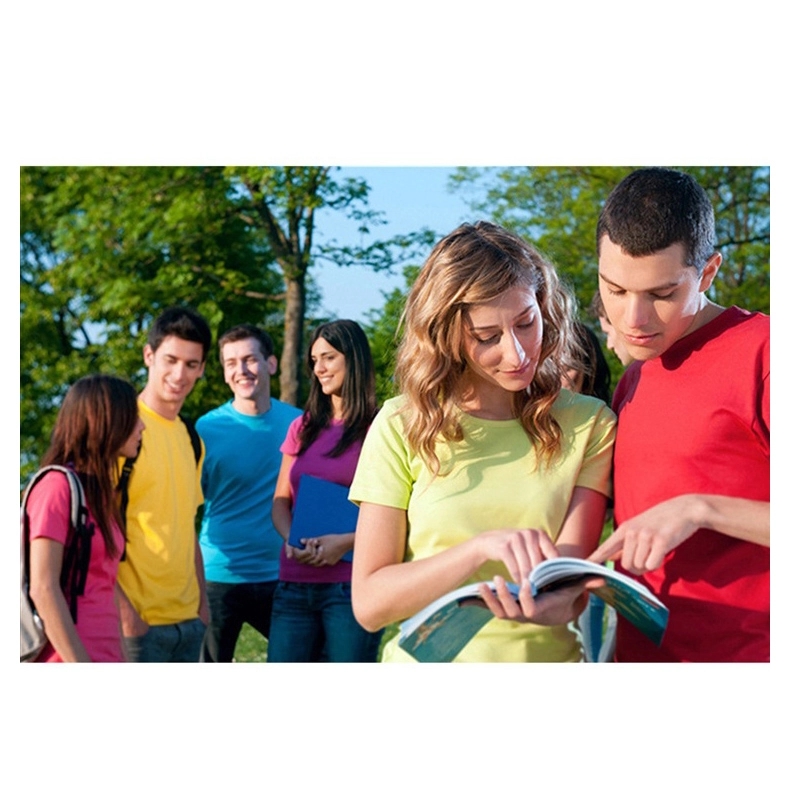 Unisex Adult Round Neck Short Sleeve Tee Shirt 6