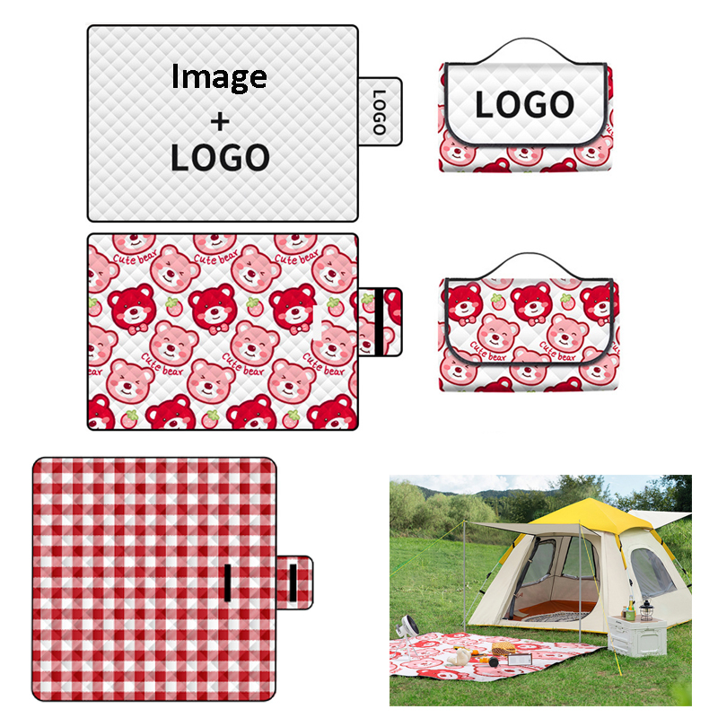 Sublimation Picnic Blanket Camping Mat 2