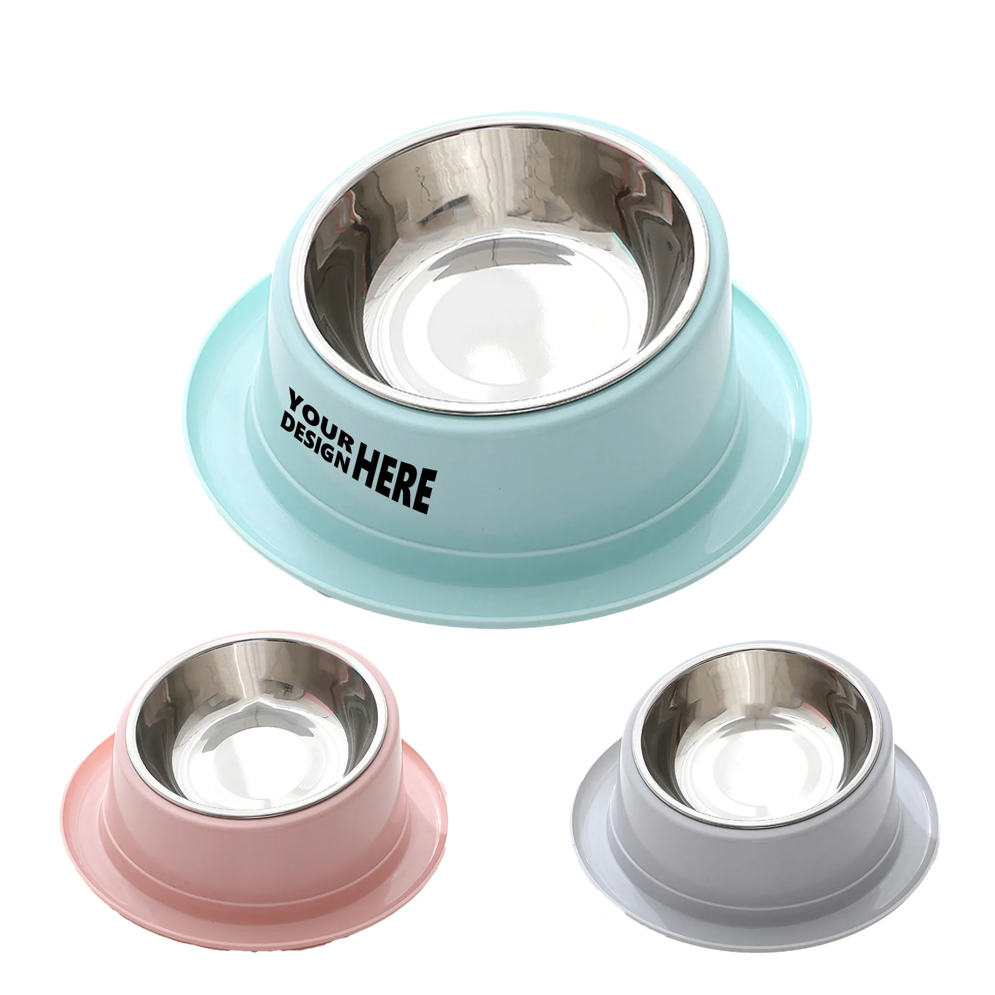 Tilted Anti-Ant Top Hat Shaped Pet Bowl 3