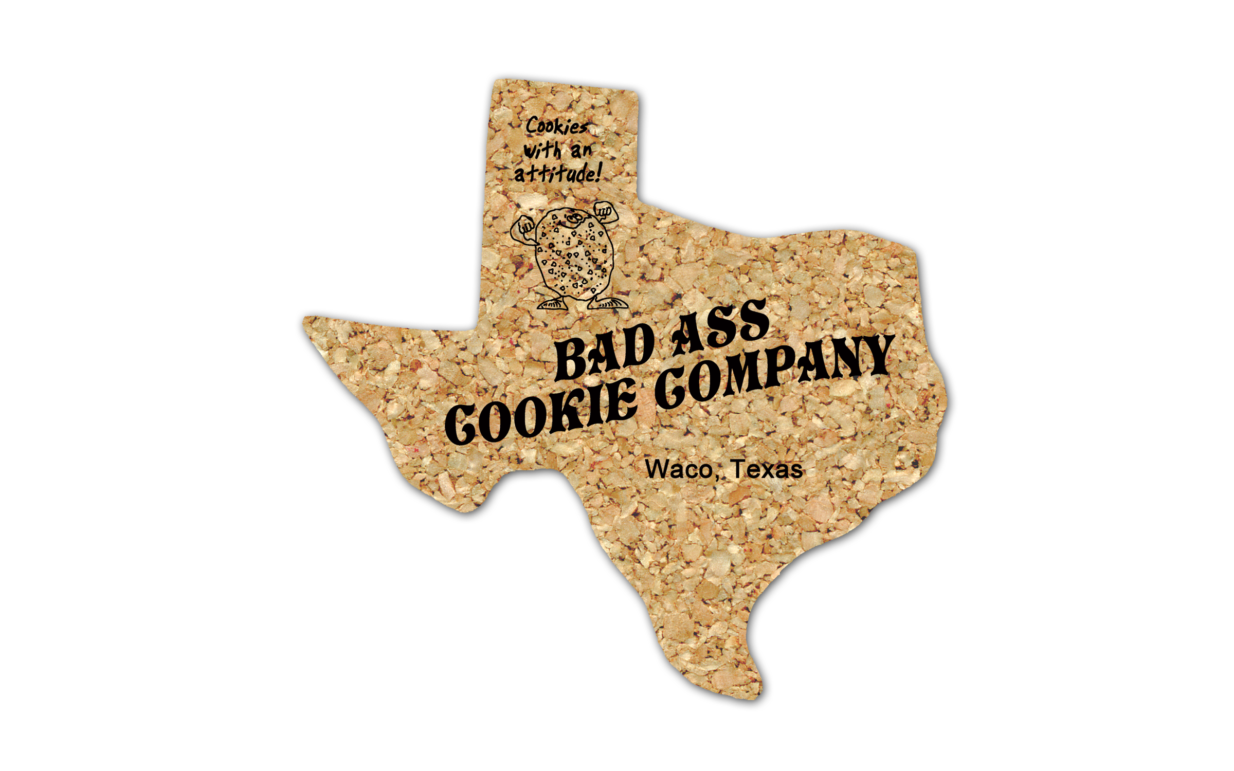 Texas Cork Coaster 1