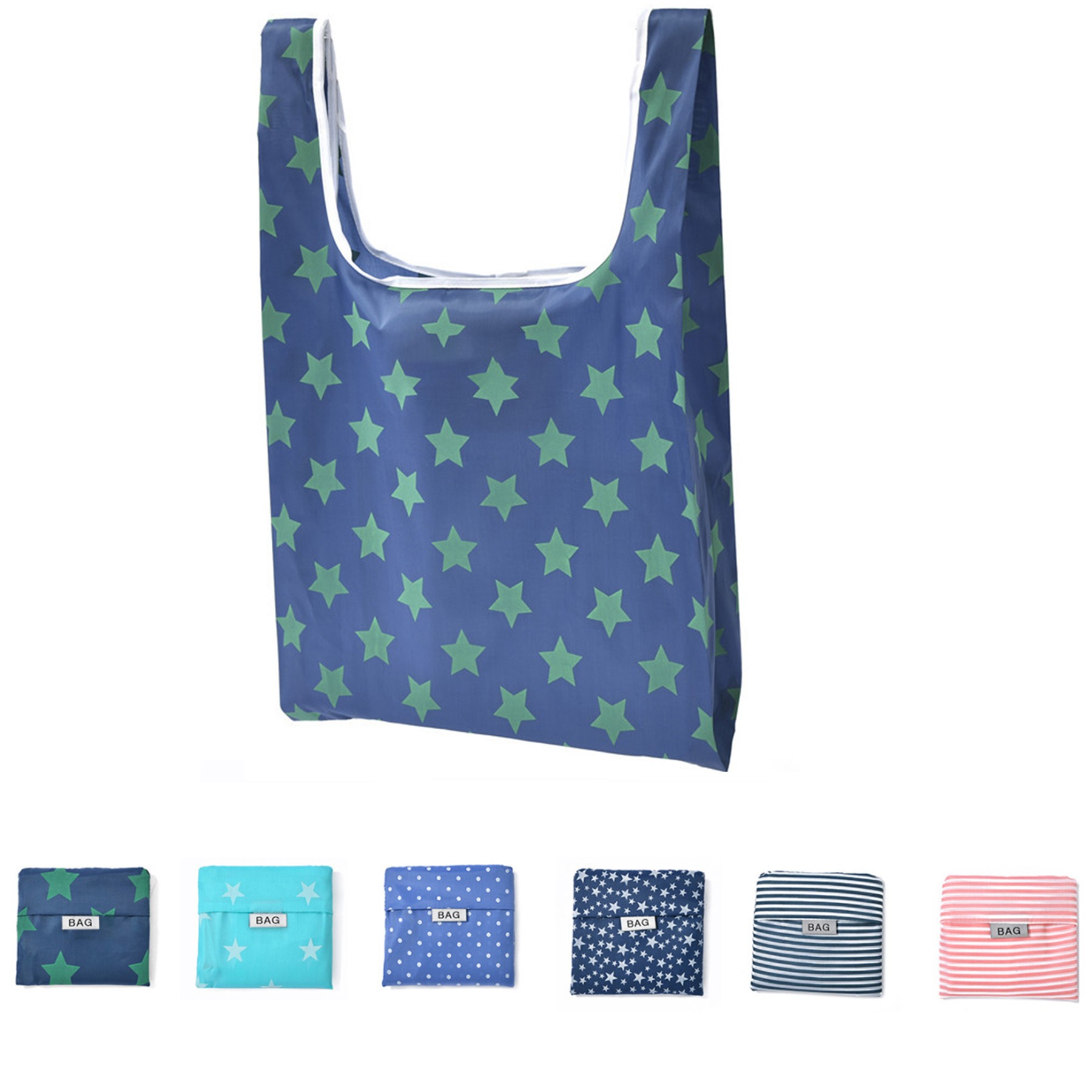 Folding Reusable Grocery Bag