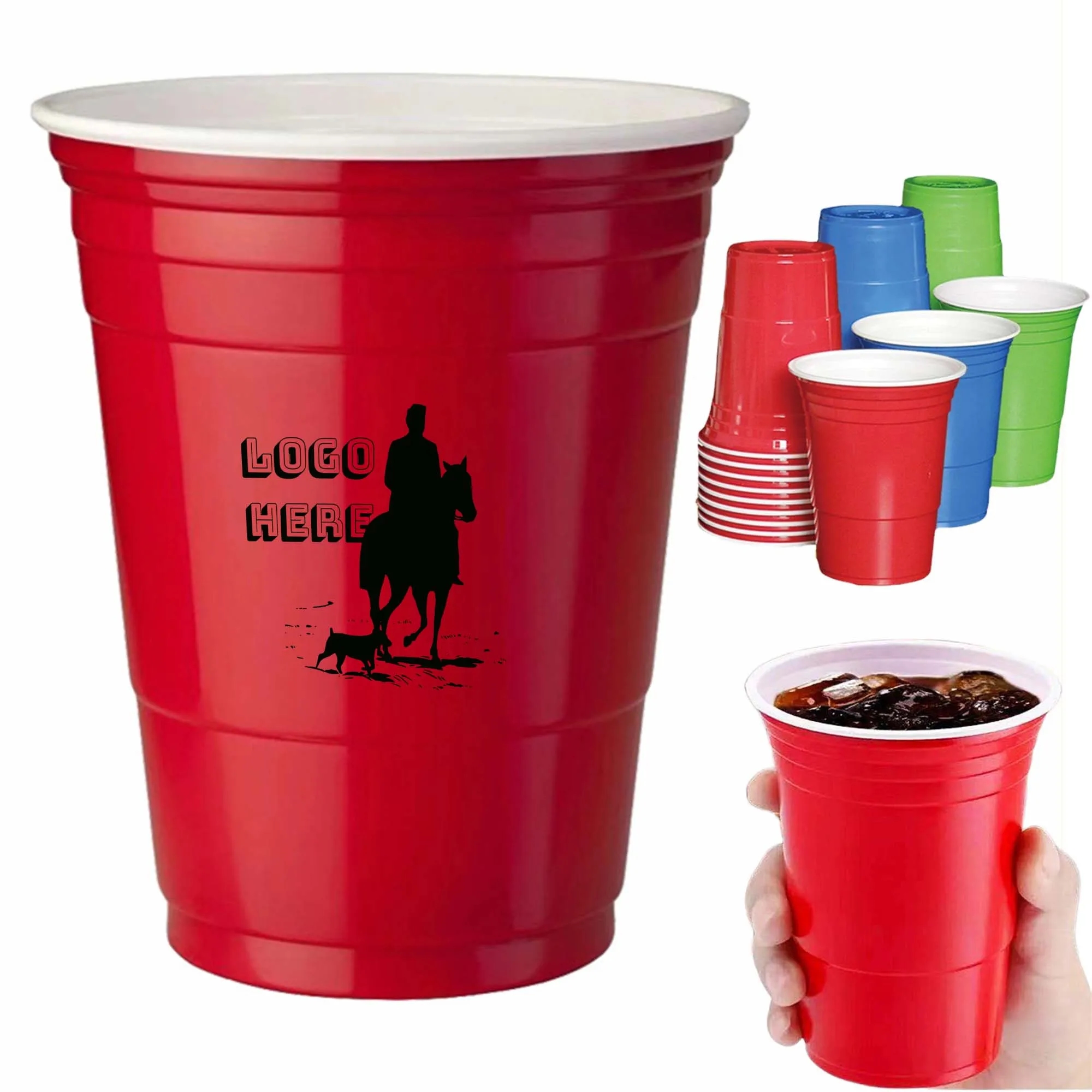 MOQ50 160oz Red Party Cup 11