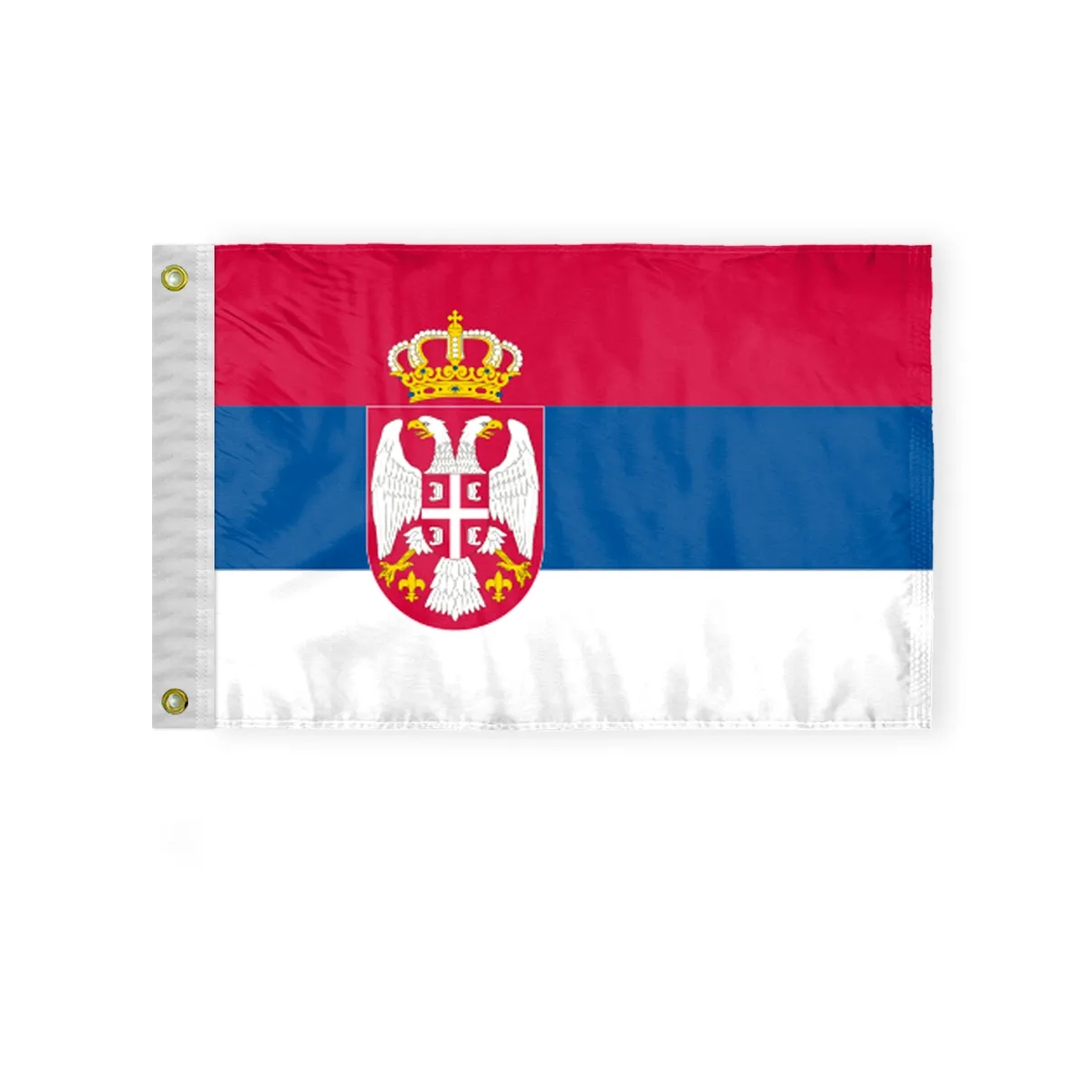 World Flag - Serbia With Seal 10