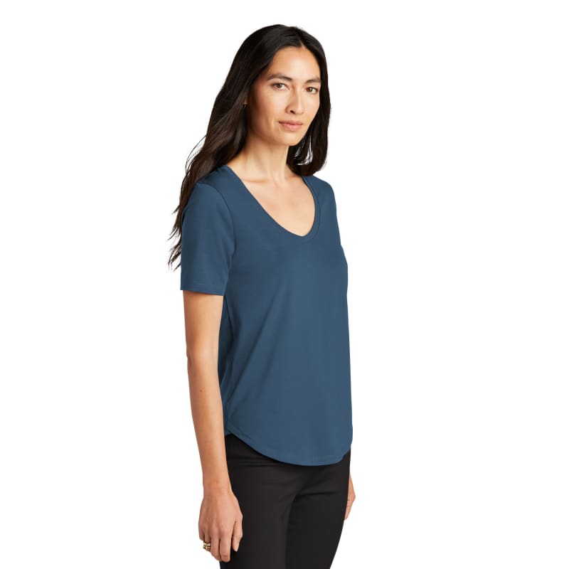 Mercer+Mettle Women's Stretch Jersey Relaxed Scoop 7