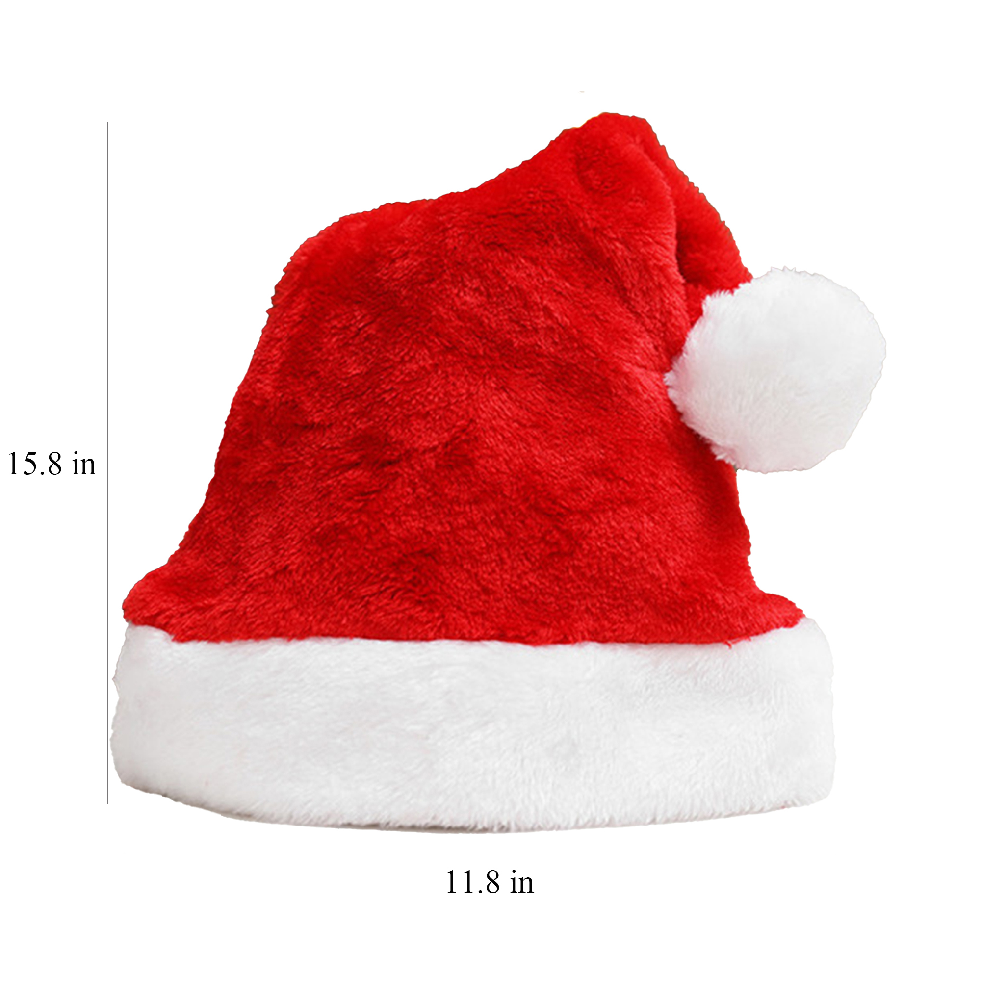 Adult Holiday Plush Hat 1