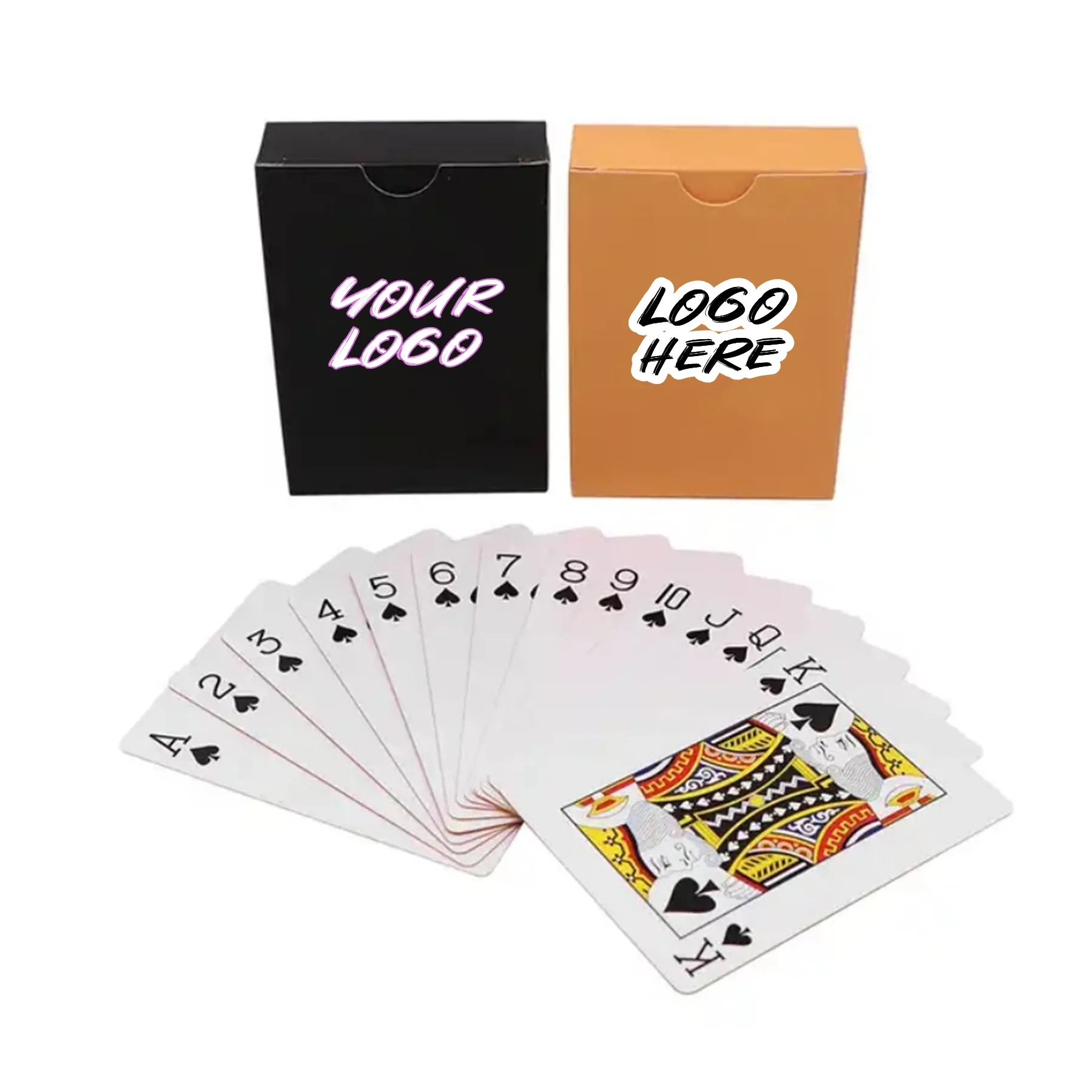 Standard Full Color Processed Poker Playing Cards 5