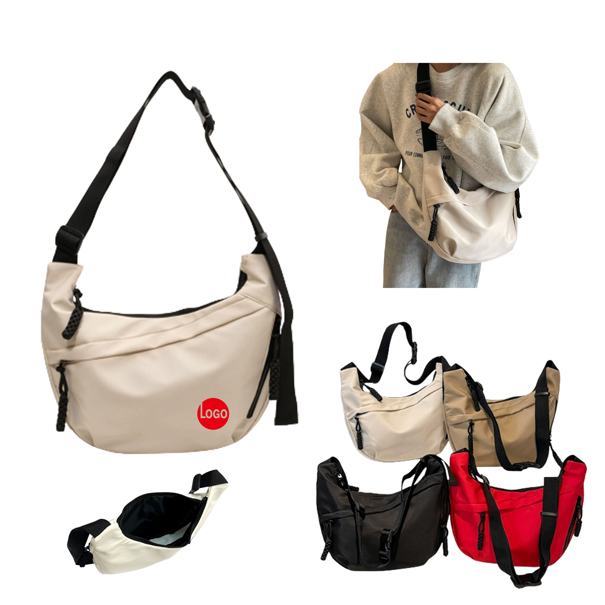 Crescent Crossbody Bag MOQ50 3