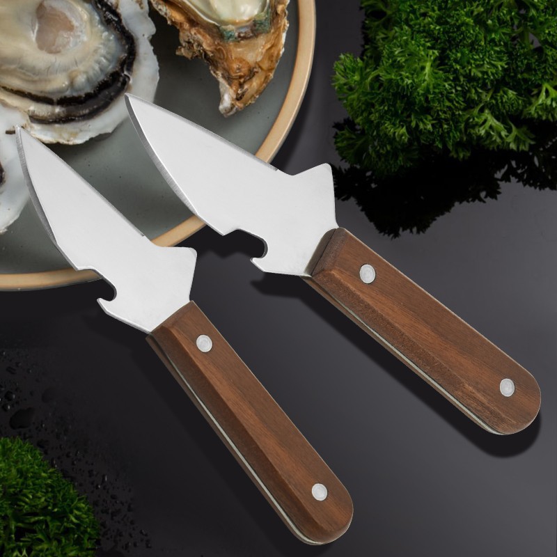 Multifunctional Oyster Knife With Bottle Opener 2