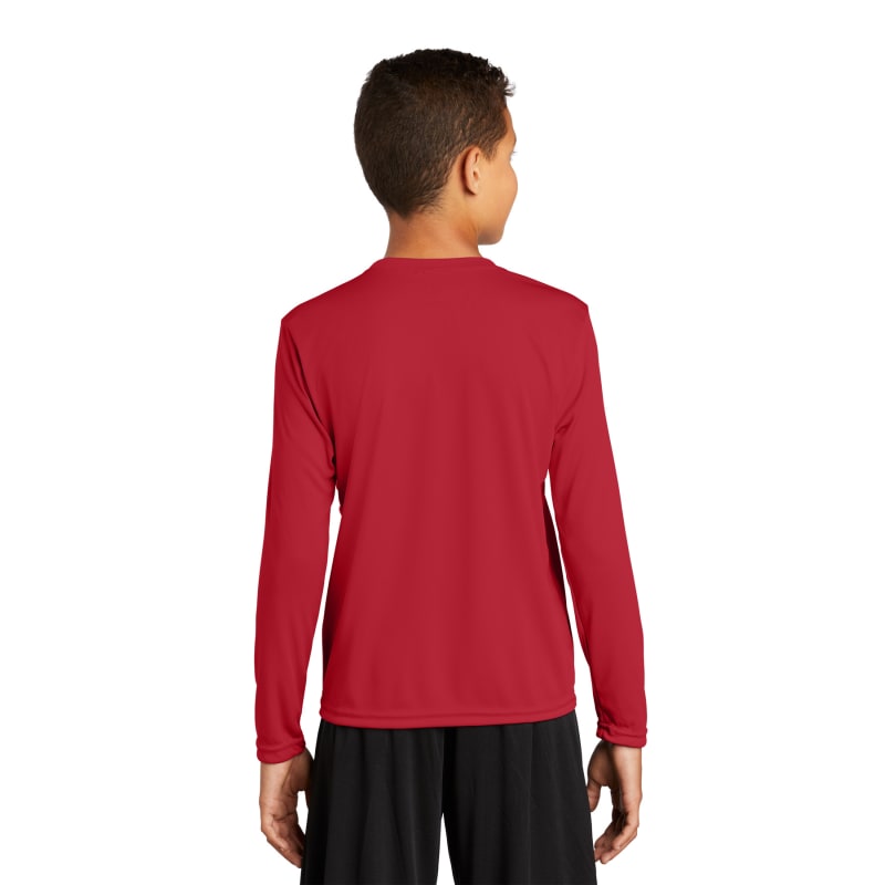 Sport-Tek Youth Long Sleeve PosiCharge Competitor Tee. 53