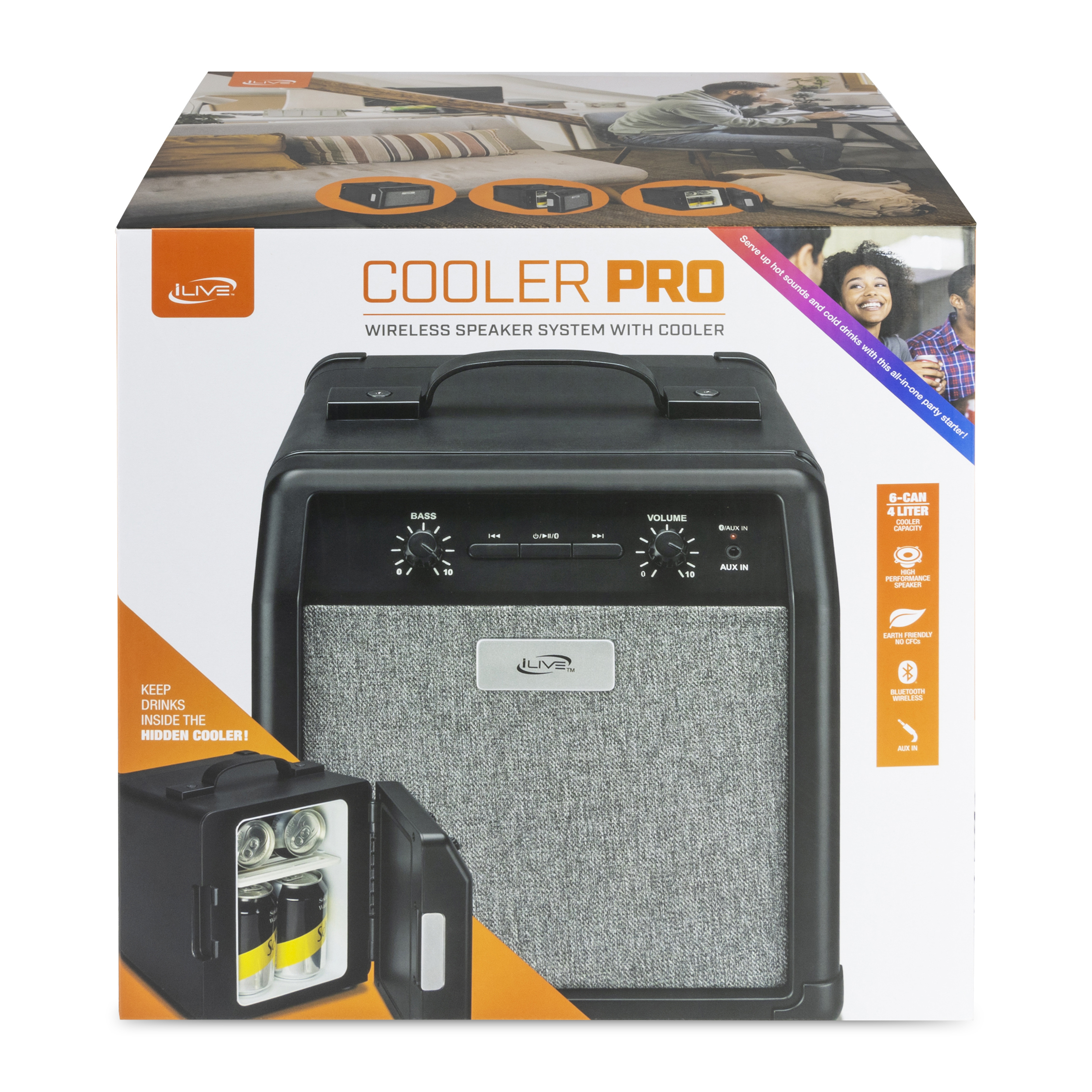 iLive™ Cooler Pro Wireless Cooler Speaker 4