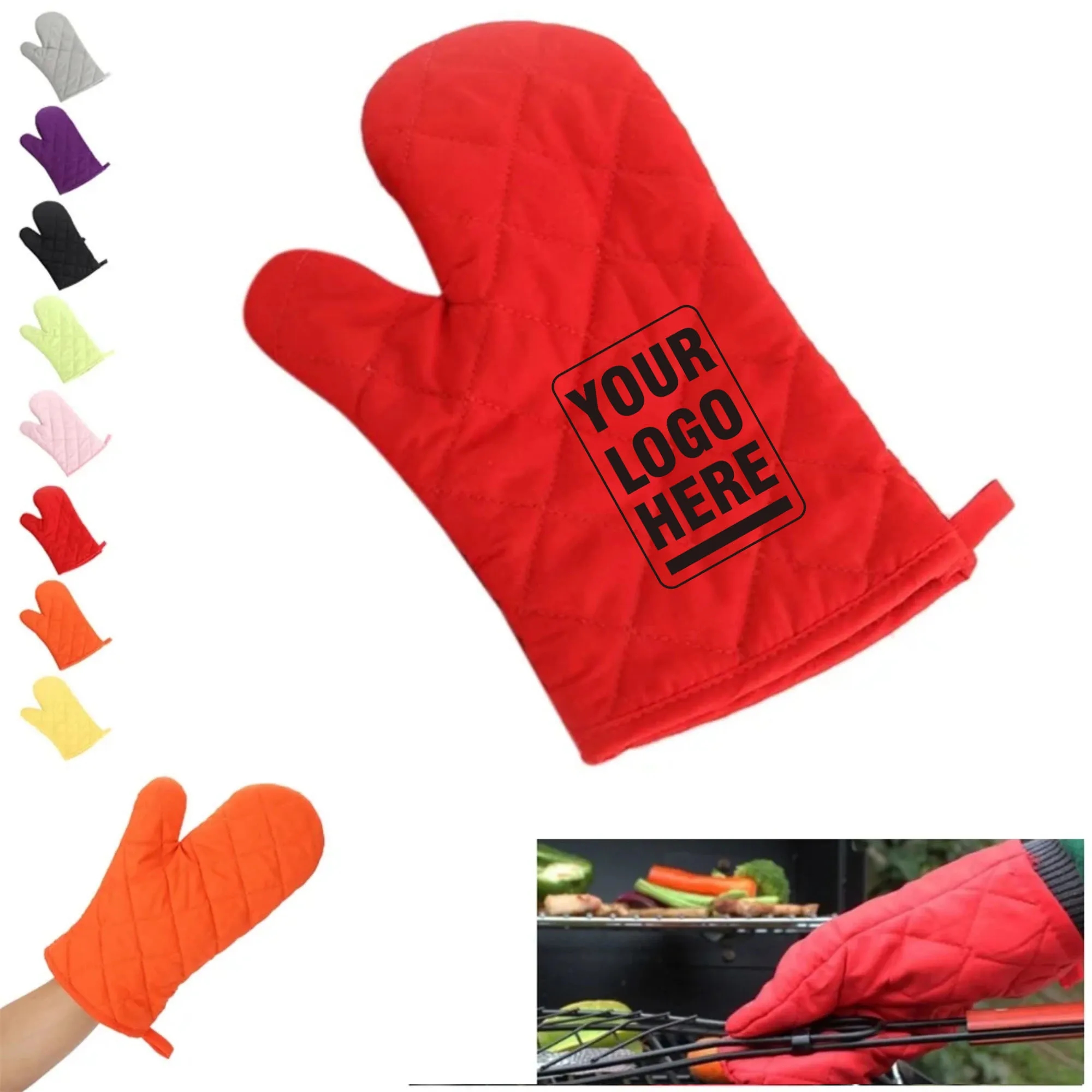 Heat Resistant Kitchen Gloves 2