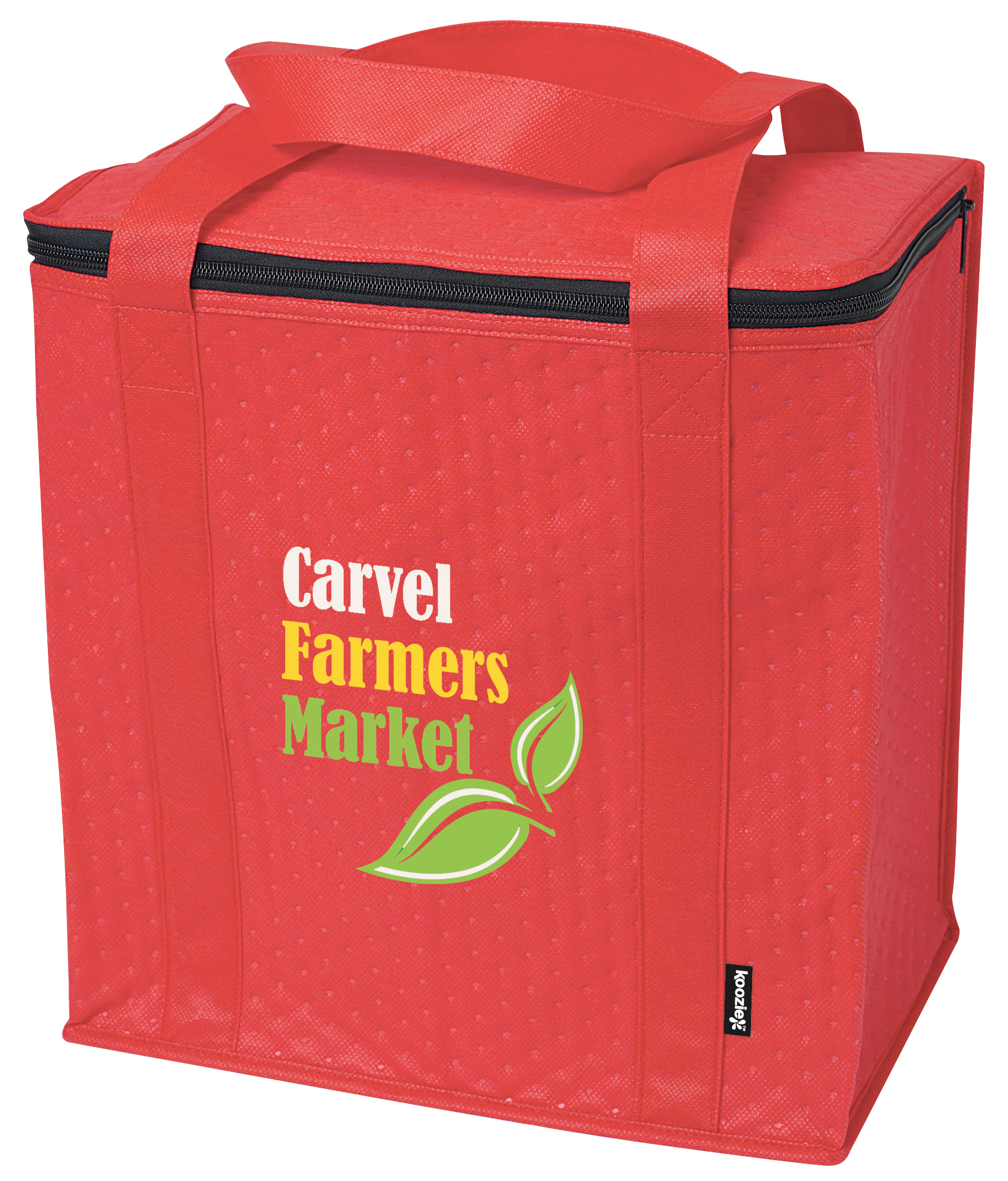 Zippered Insulated Grocery Tote