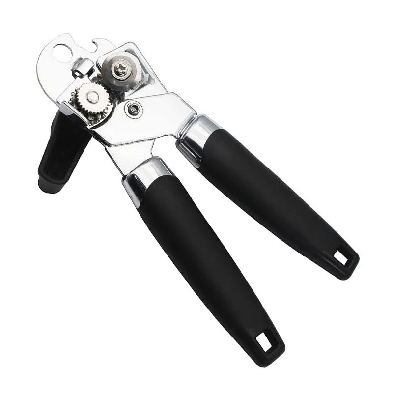 Multi-functional non-slip hand held can opener 10
