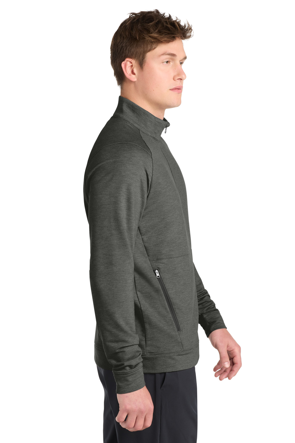 Sport-Tek Sport-Wick Flex Fleece Full-Zip. ST560 14