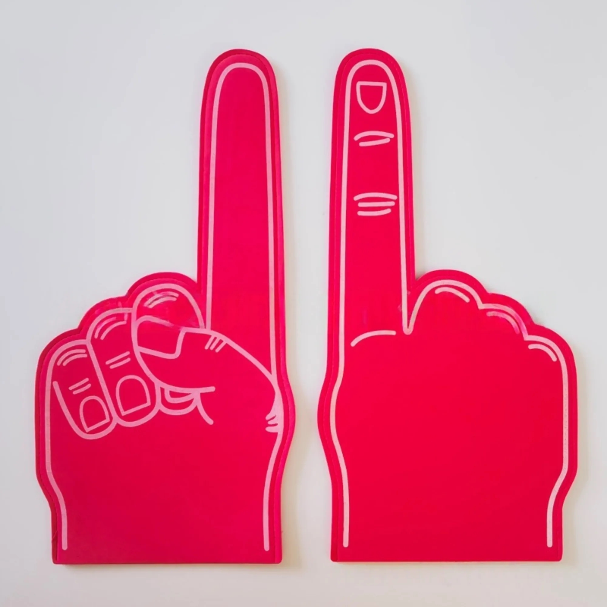 Custom Printed Giant EVA Foam Hand Gloves 5