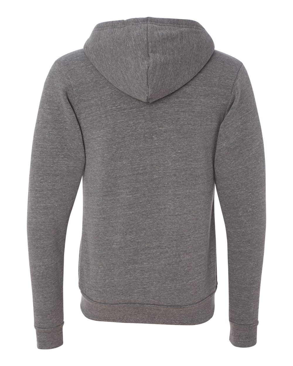 Unisex Triblend Sponge Fleece Full-Zip Hoodie Sweatshirt - 3909 4