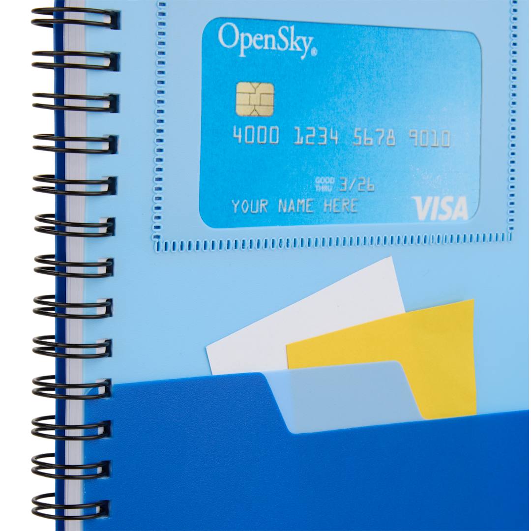 5” x 7” FSC® Recycled Stash Spiral Notebook 37