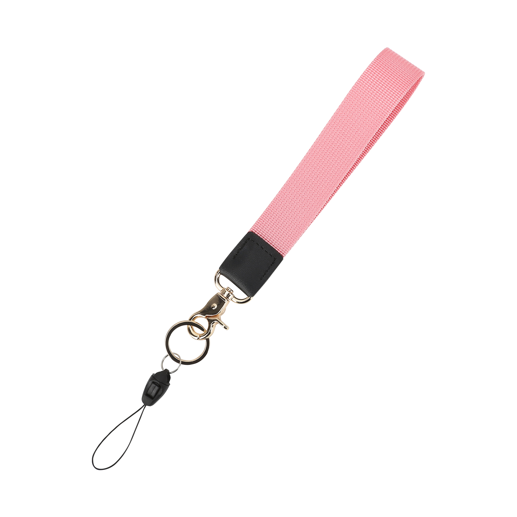 1" Wide Polyester Wristlet Keychain 2