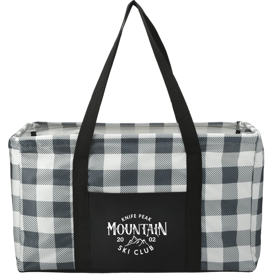 Buffalo Plaid Utility Tote 54