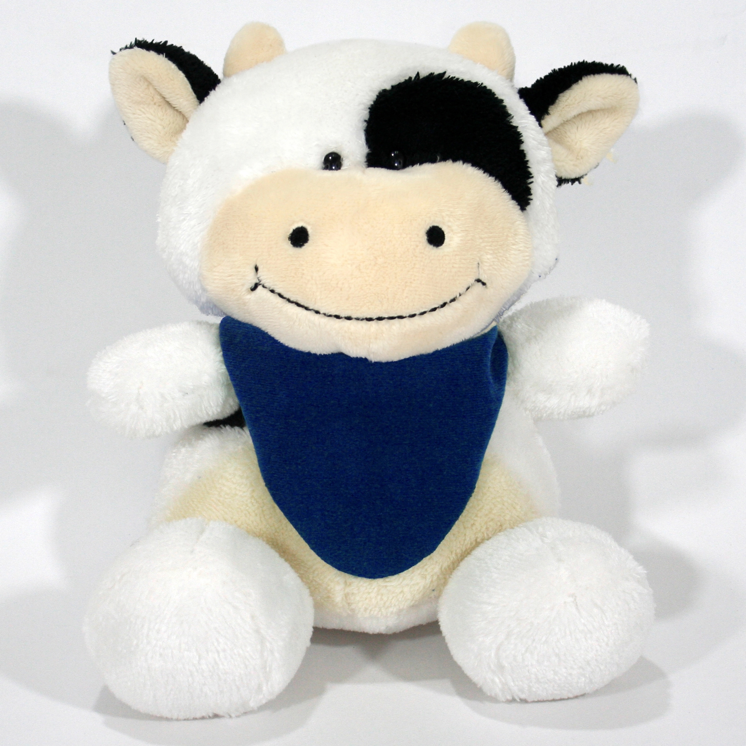 10" Smiling Faces Sitting Cow 2