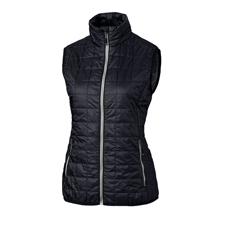 Cutter and Buck Ladies PrimaLoft Full Zip Puffer Vest 8