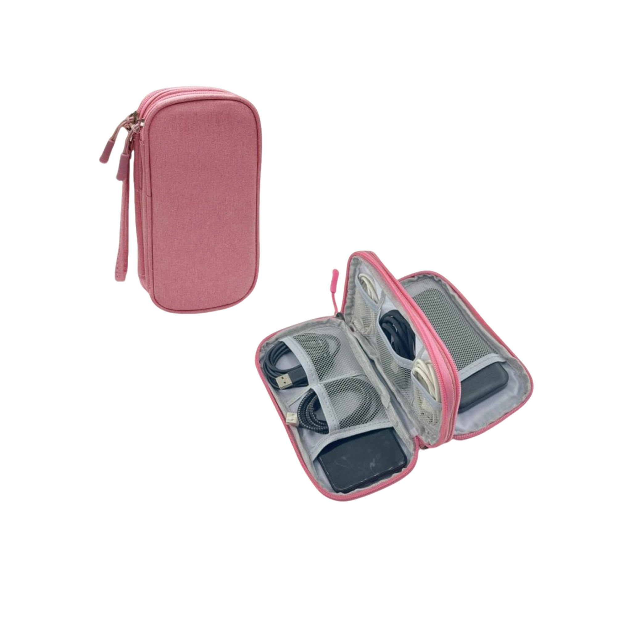 Waterproof Polyester Electronics Accessories Organizer Pouch 2