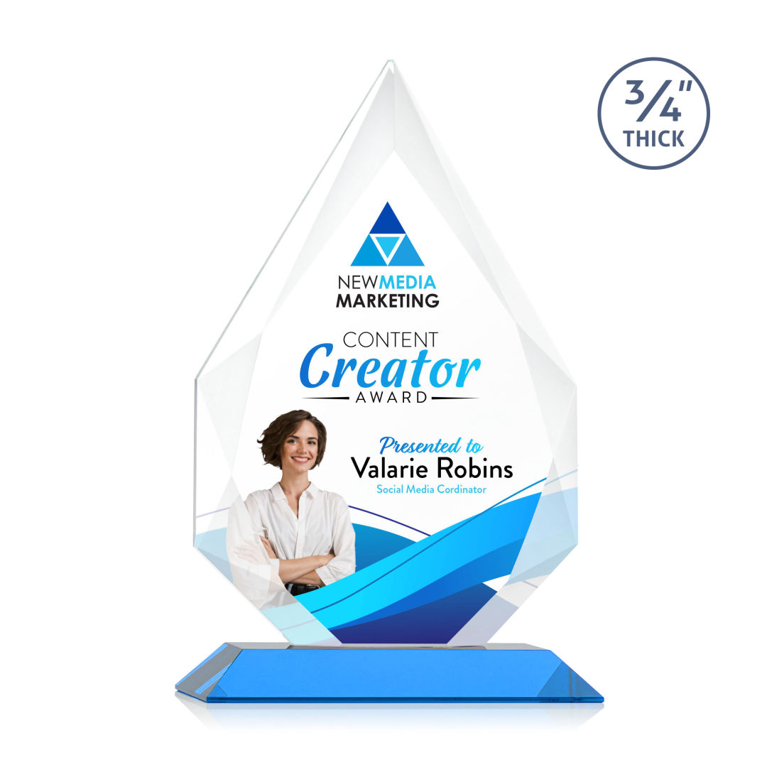 Hawthorne VividPrint™ Award - Sky Blue 7