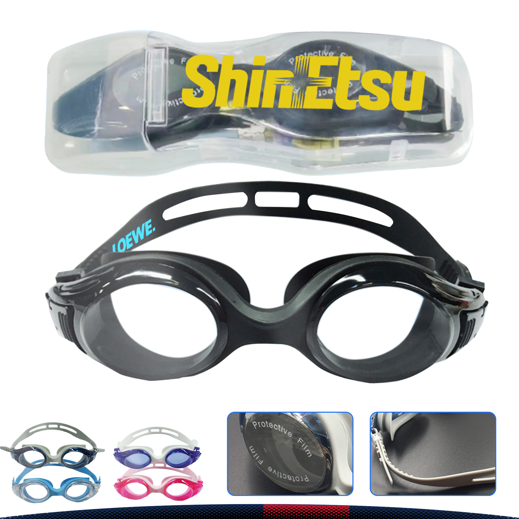 Rinca Adult Swimming Goggles 5