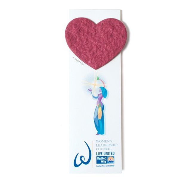 Seed Paper Shape Bookmark, Small 1