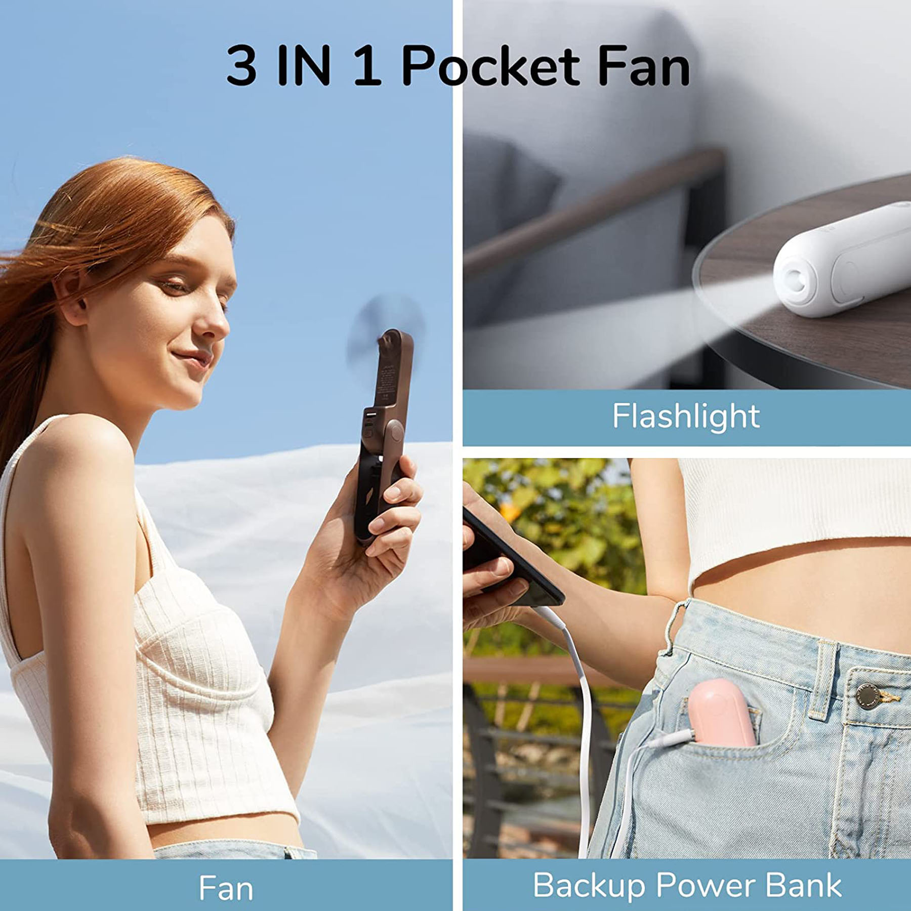 Handheld Mini Fan 2