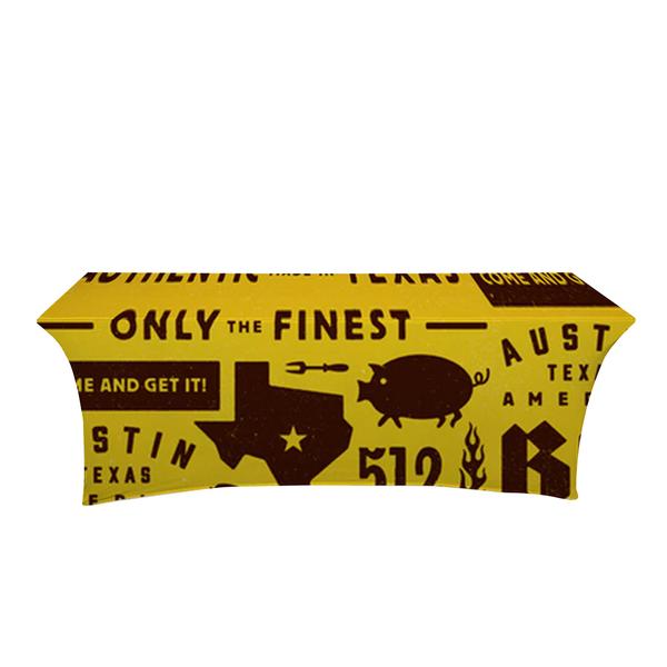 IMPORT 8' Stretch Full Color Table Throw 2
