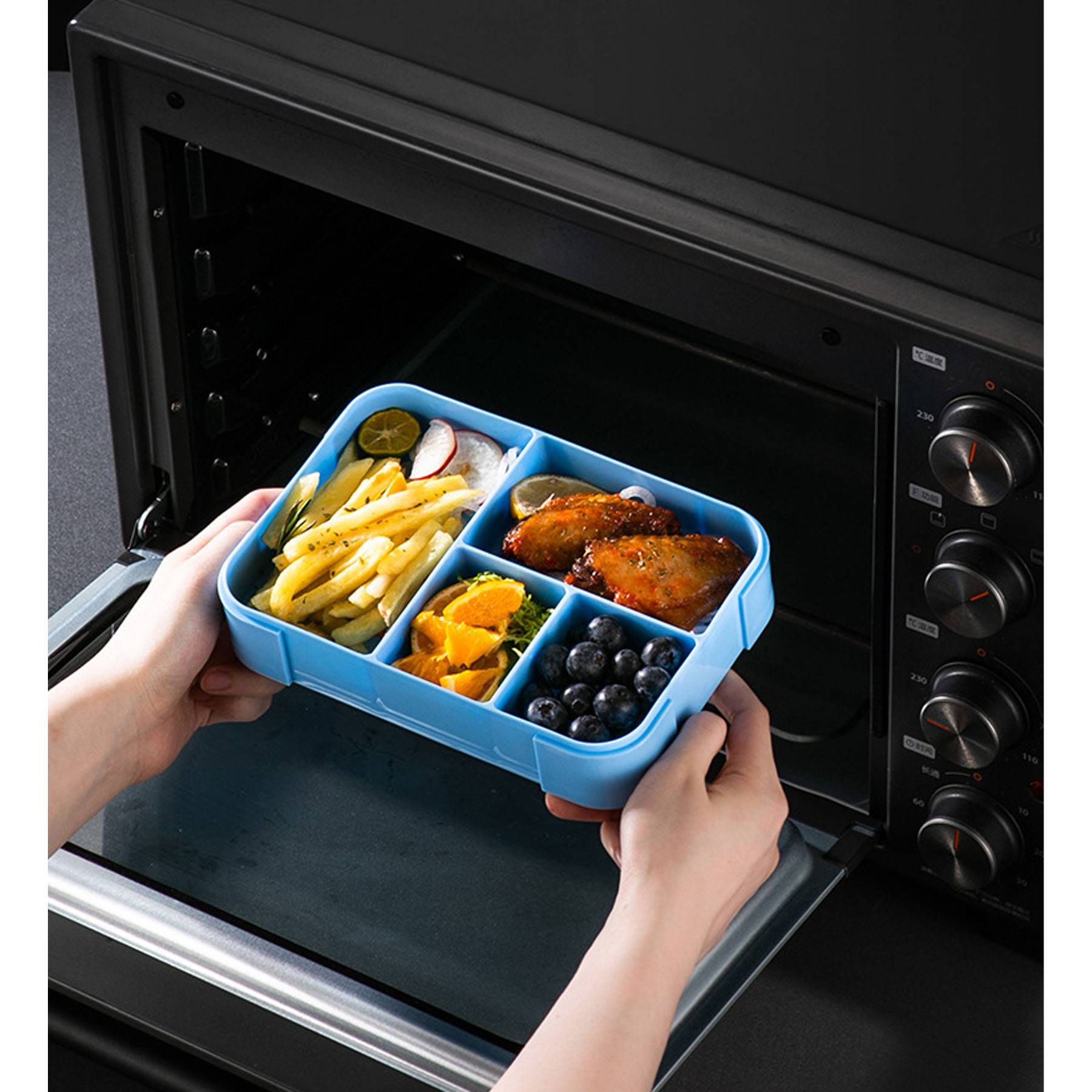 Plastic Lunch Box for Kids Girls 5