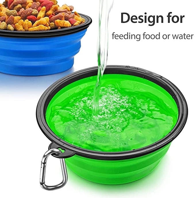 Collapsible Foldable Slow Feeder Pet Dog Cat Puppy Silicone 4