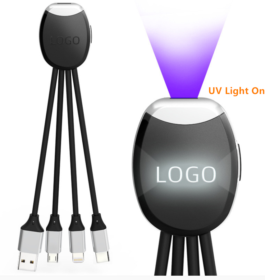 3 in 1 Luminous Disinfection UV Lamp Data Cable 1
