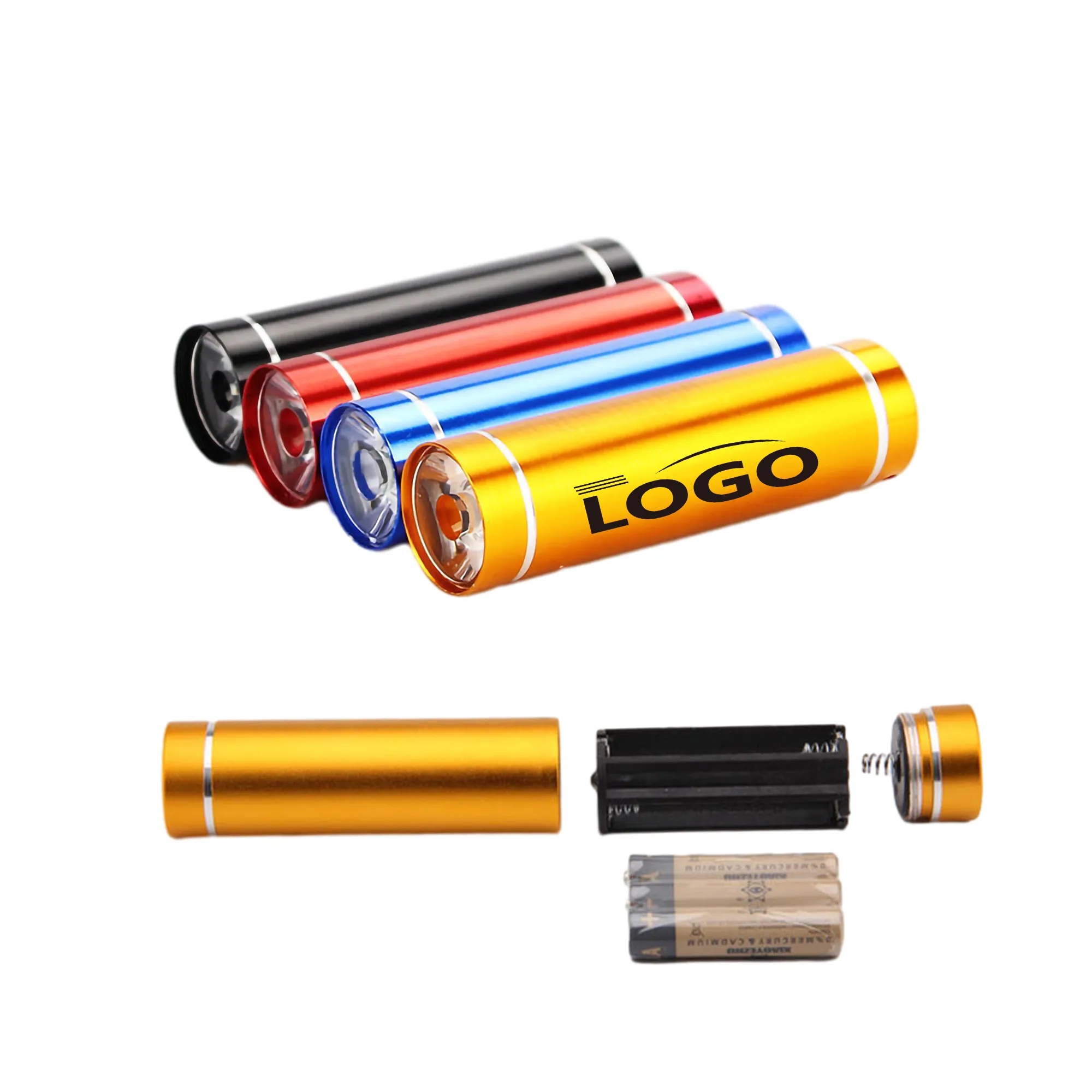 MOQ 50PCS Mini LED Flashlight 2