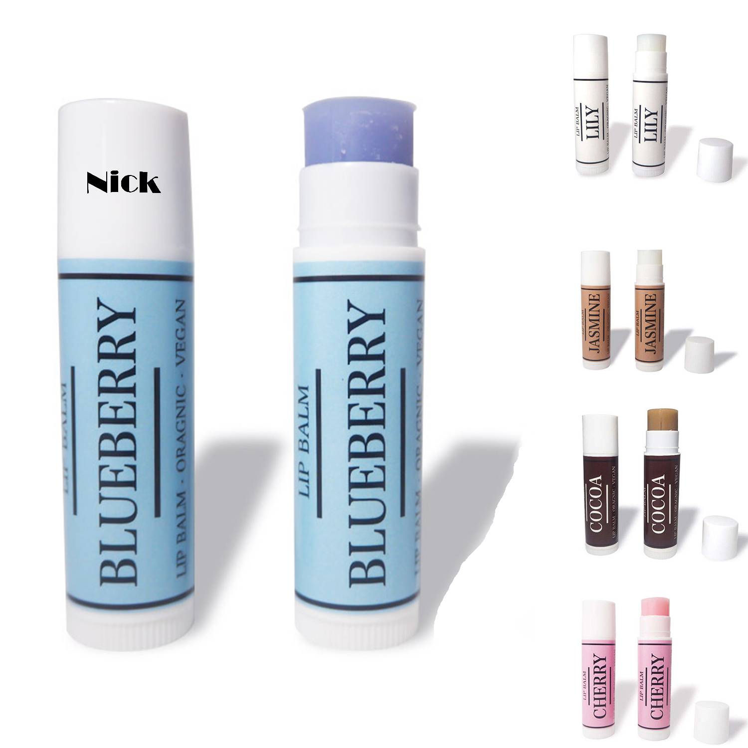 Lip Balm Multi-Flavors Nourishing & Moisturizing