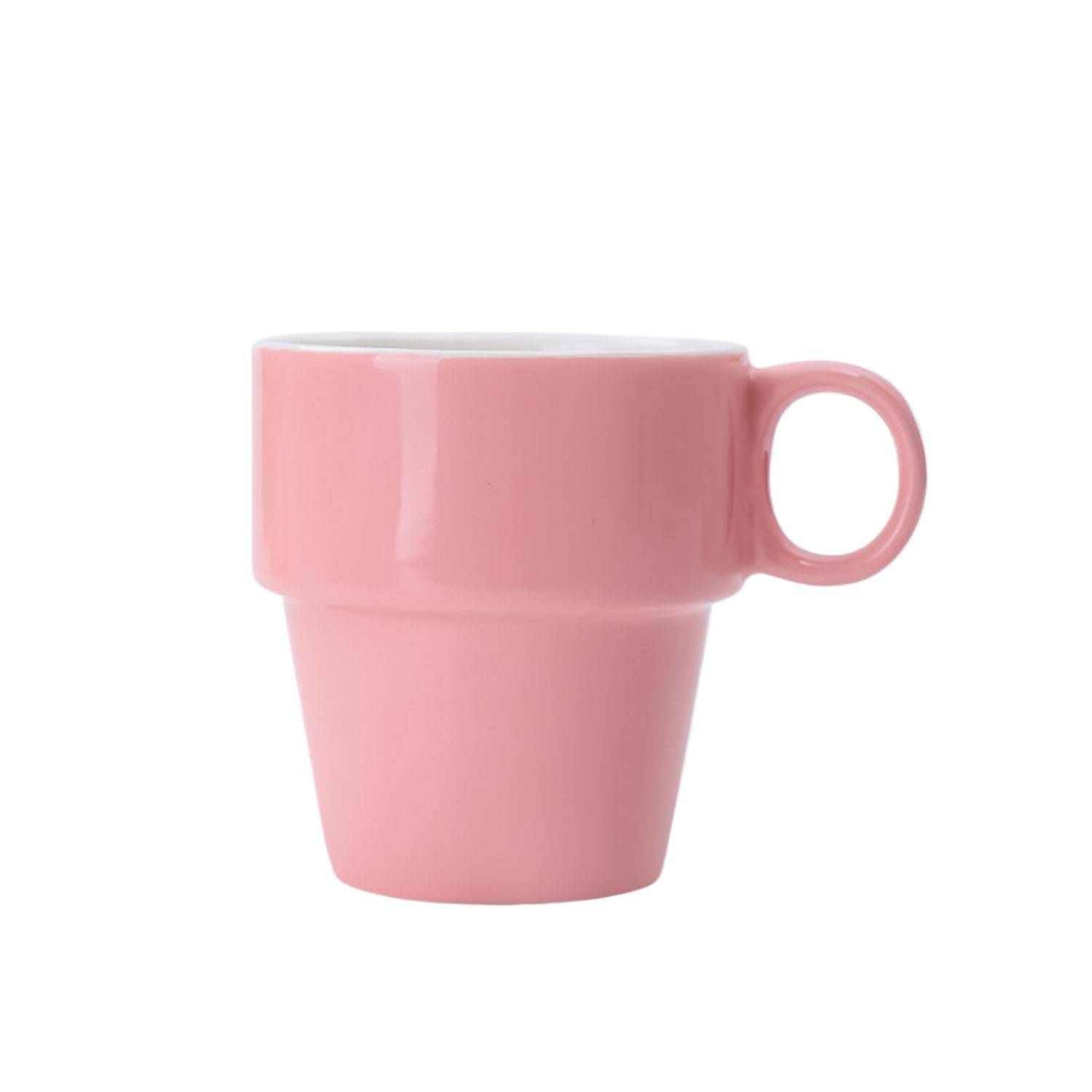 9 oz Stackable Ceramic Coffee Mug 6