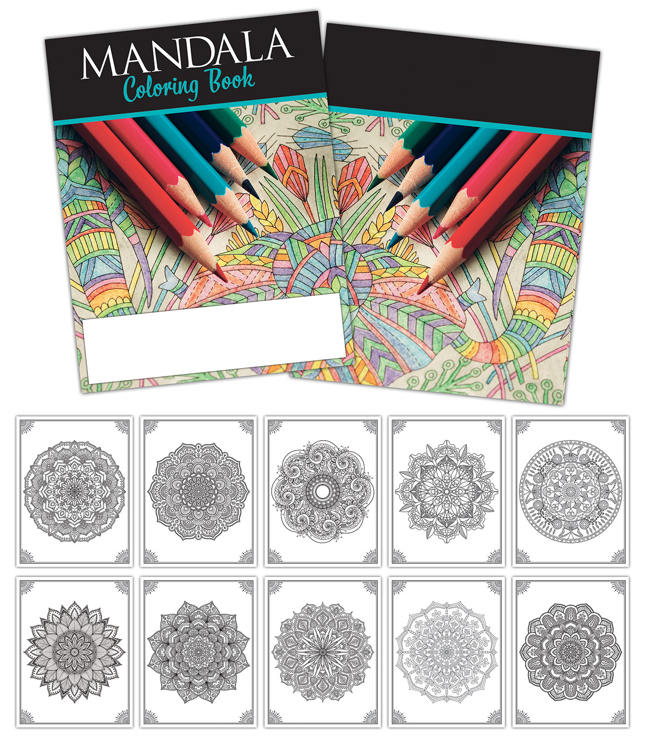 Activity/Coloring Book - 8.5x11 - (12 Pages) 1