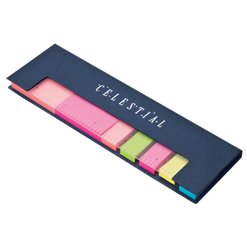 Canmore Note, Flag & Ruler Set, custom desk accessory with logo imprint 25