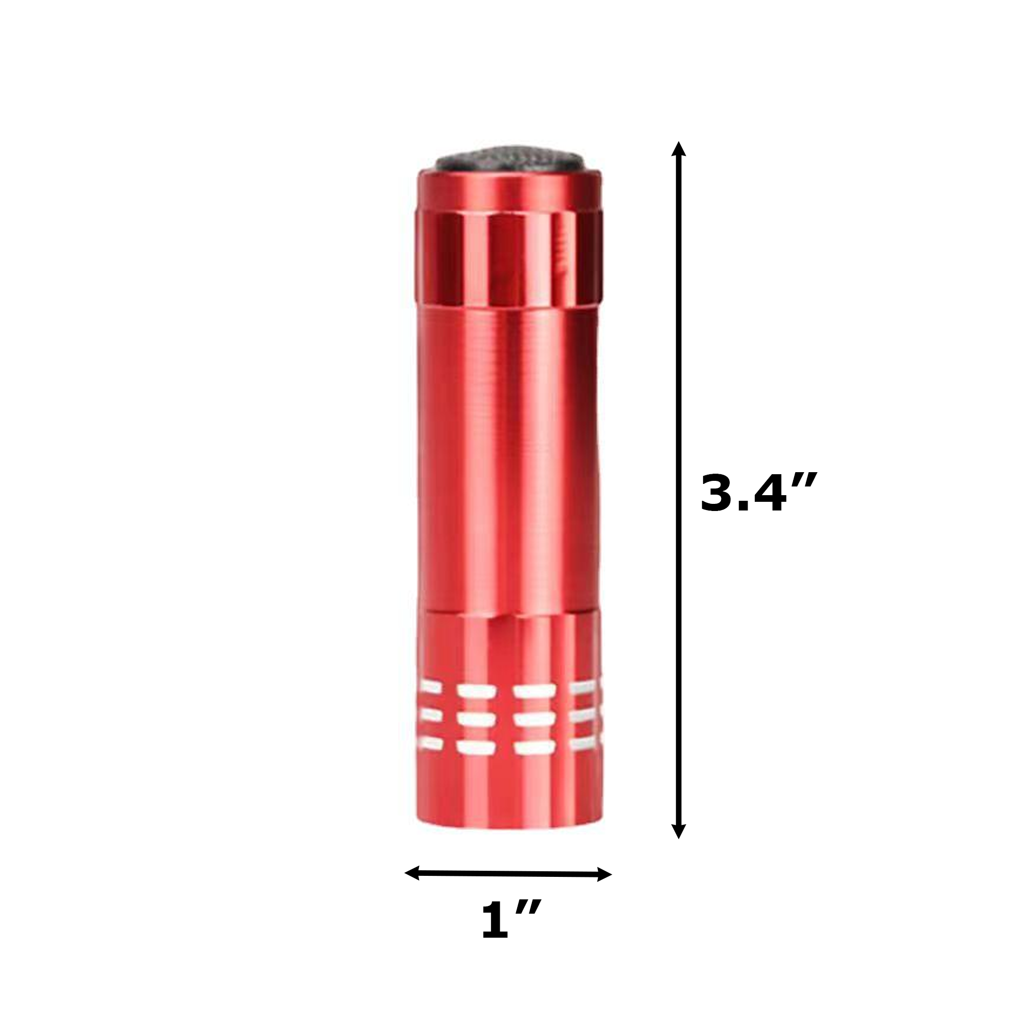 Aluminum 9 LED flashlight 2