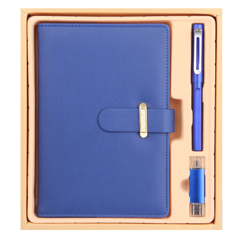 Execuset: The Ultimate Corporate Gift Collection"-A5 Leatherette Padfolio And 8Gb Usb Flash Disk 2