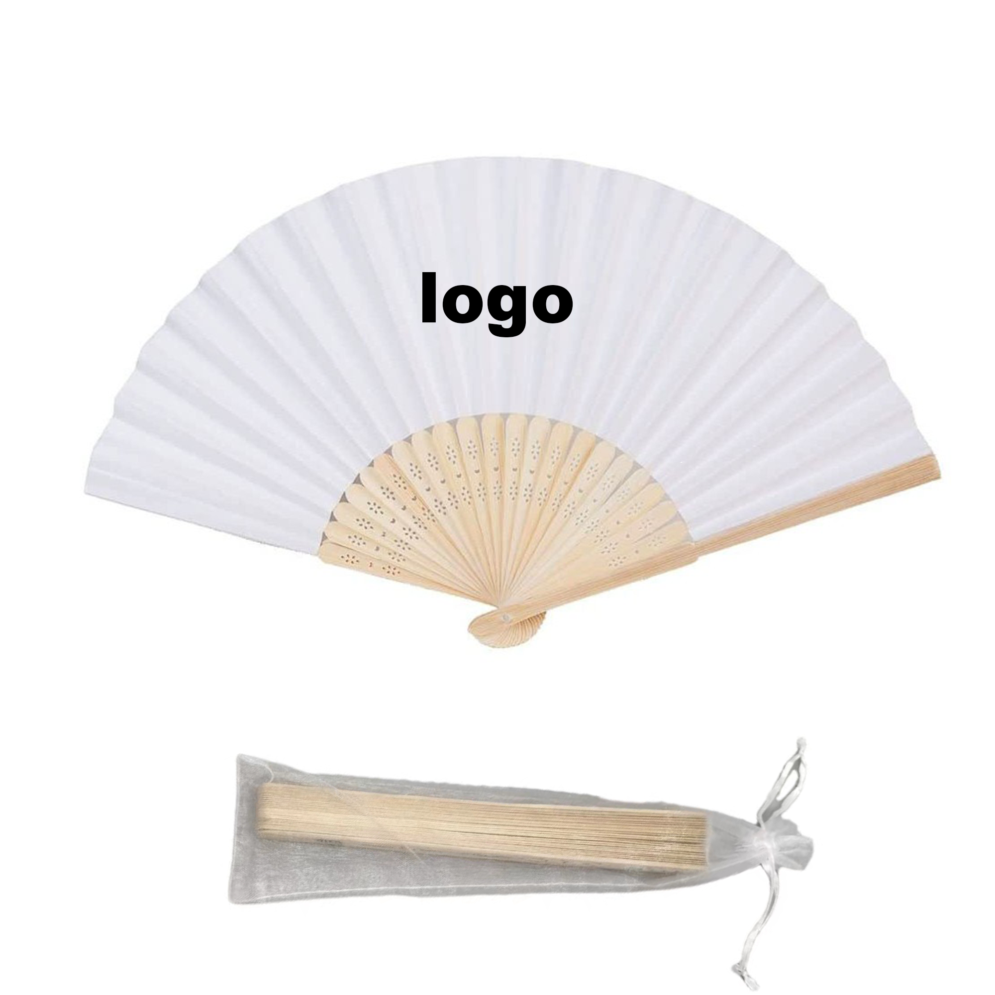 Handheld Folding Fan MOQ 50pcs 2